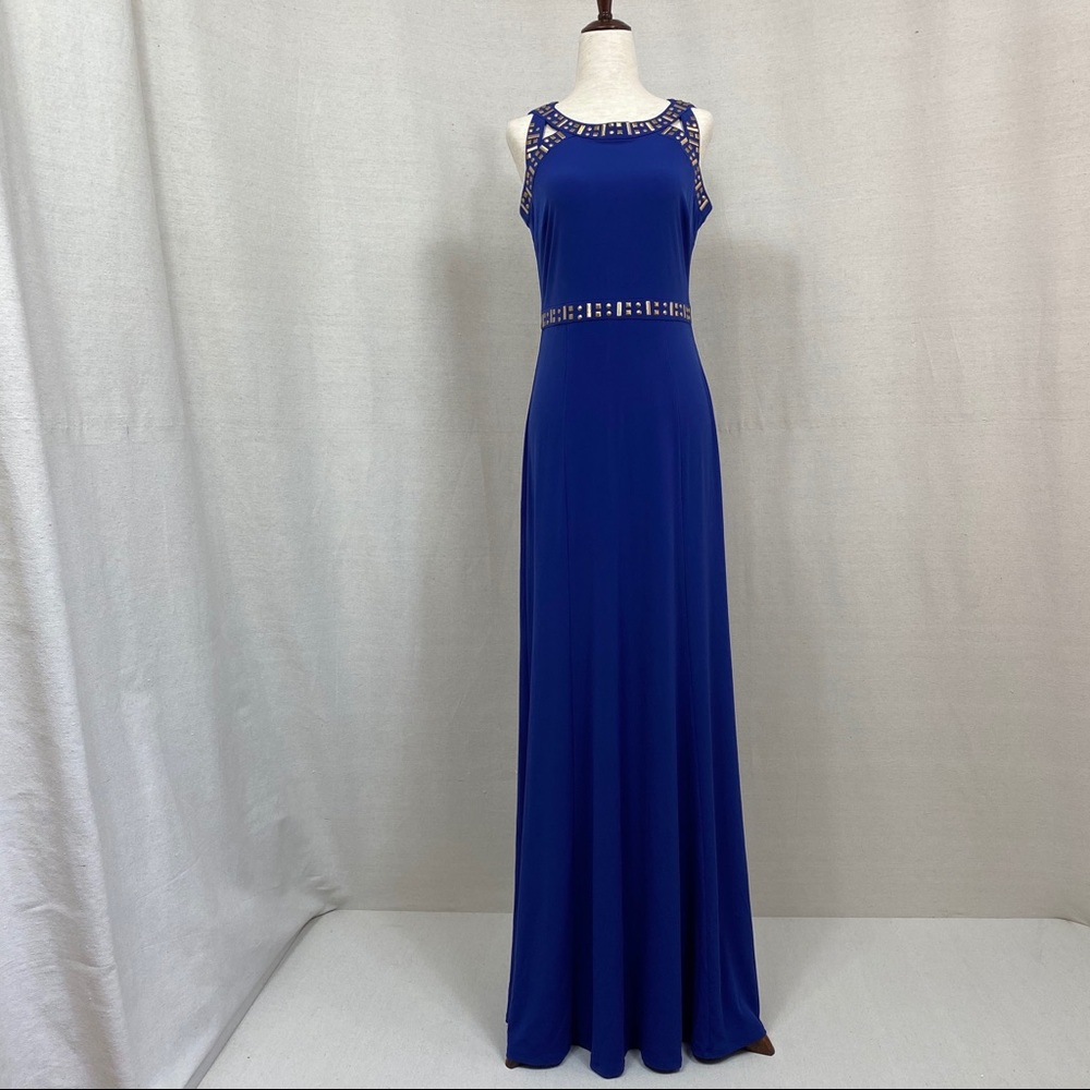 Sangria Royal Blue Maxi Dress
